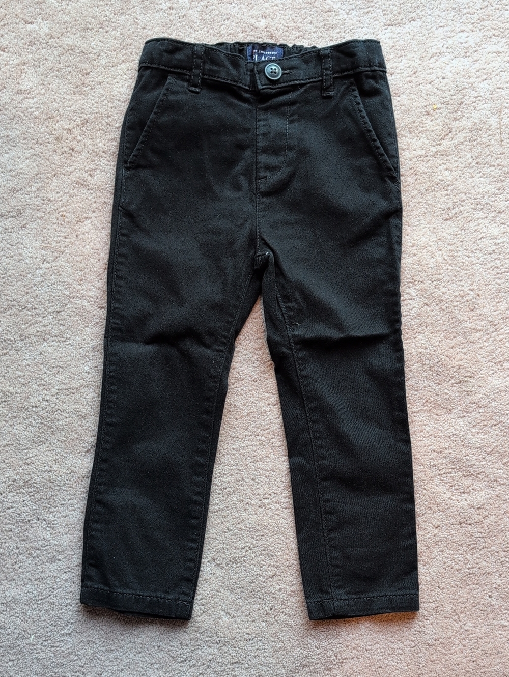 Toddler Black Chino Pants Size 3T